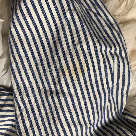 DIESEL Boys Dress Shirt Blue/White stripe 24 M - Picture 4 of 4